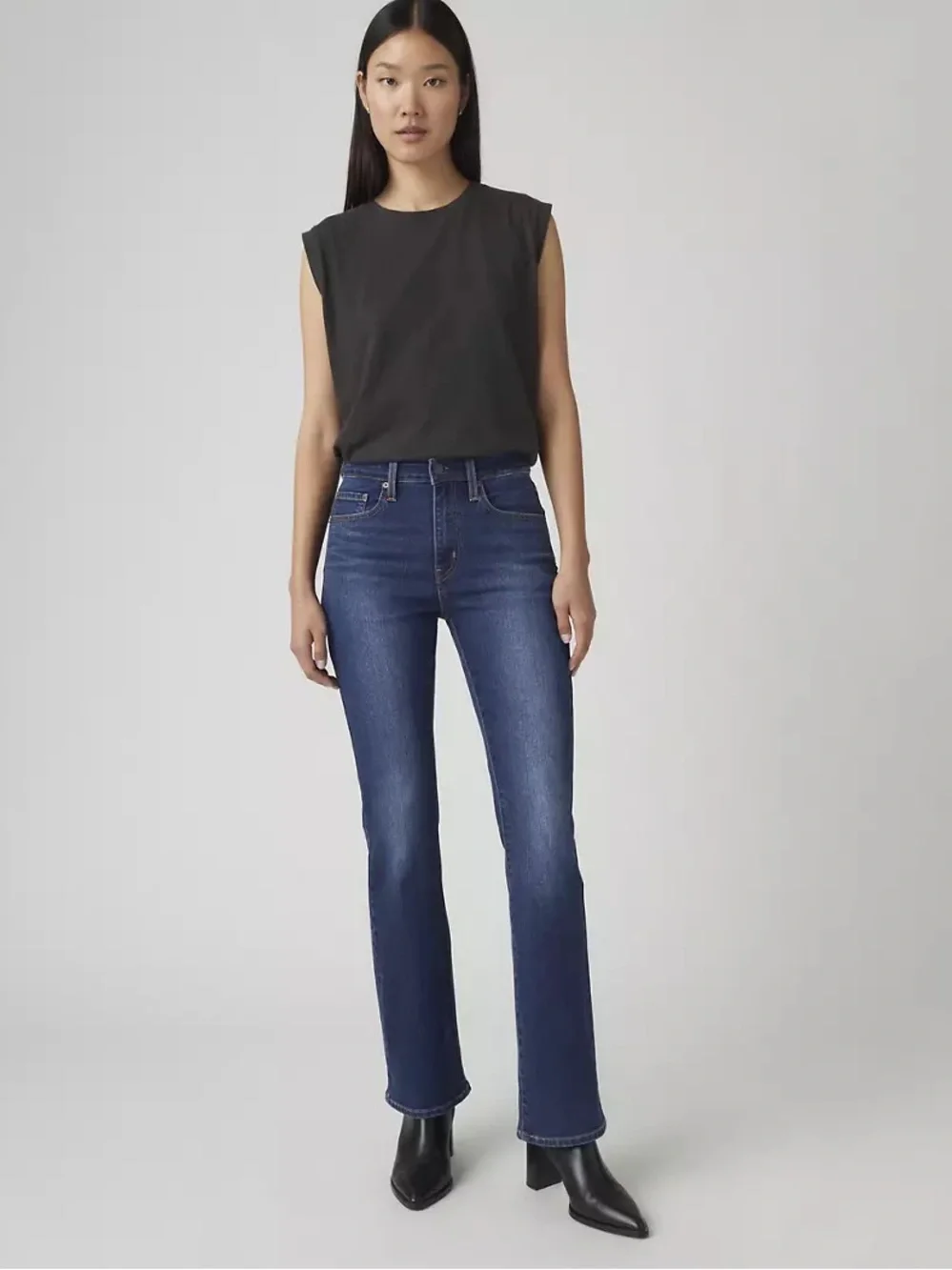 Levi’s | Women’s Dark Blue Denim Premium 725 High Rise Bootcut Jeans Size 29
